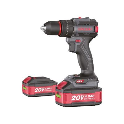 Grogh GRX2022-4 BMC 20V 4Ah Çift Akü Çift Vites Kömürsüz Motorlu Şarjlı Darbeli Matkap