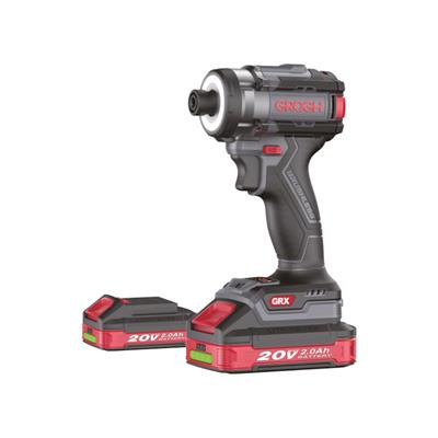 Grogh GRX2033-2 BMC 20V 2Ah Çift Akülü Kömürsüz Motorlu Akülü Torklu Vidalama