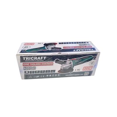 Tri̇craft 7040 Avuç Taşlama 115 mm 800 W
