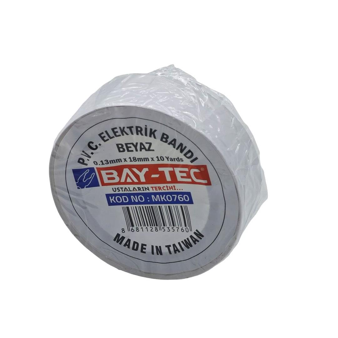 Baytec İzole Elektrik Bant Beyaz MK0760