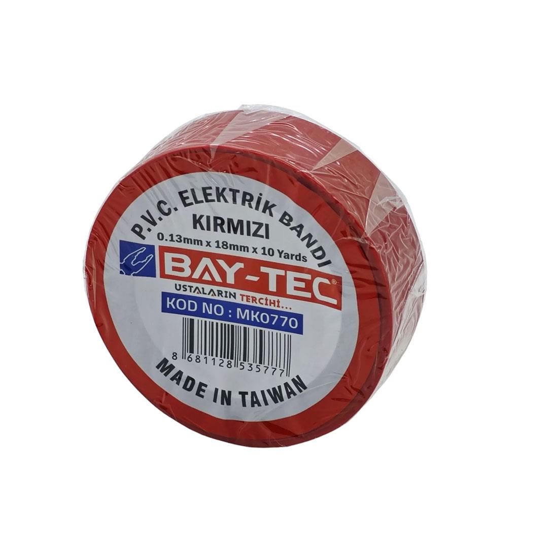 Baytec İzole Elektrik Bant Kırmızı MK0770