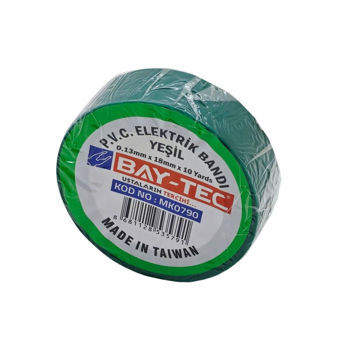 Baytec İzole Elektrik Bant Yeşil MK0790