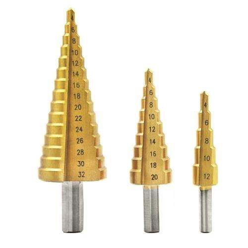 BAYTEC KADEMELİ MATKAP UCU SETİ 3 PCS MU1578