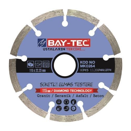 BAYTEC SOKETLİ ELMAS TESTERE 180 MM MK0265