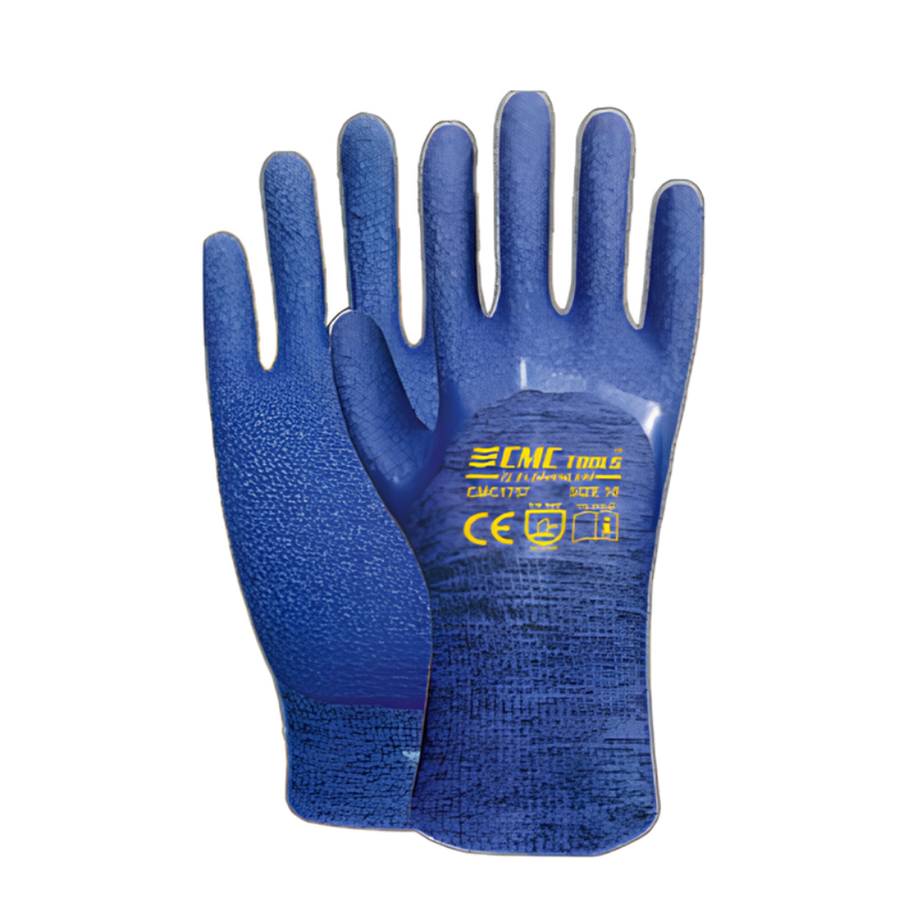 CMC 3/4 ELDİVEN MAVİ - MAVİ SPOR LATEX 1757 (12 ADET)