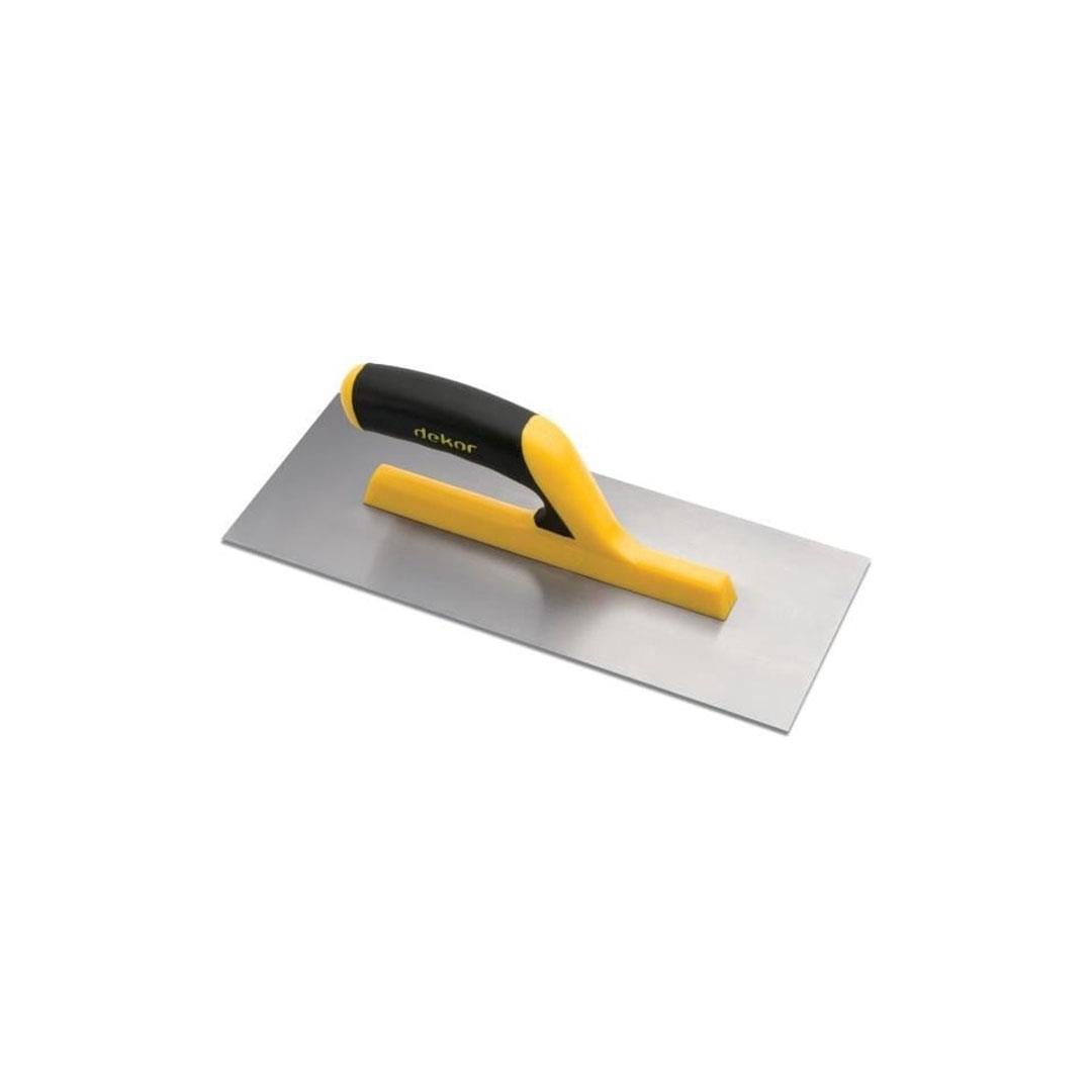 Dekor 094 Alçı Malası Paslanmaz Çelik Plastik Saplı 35 cm