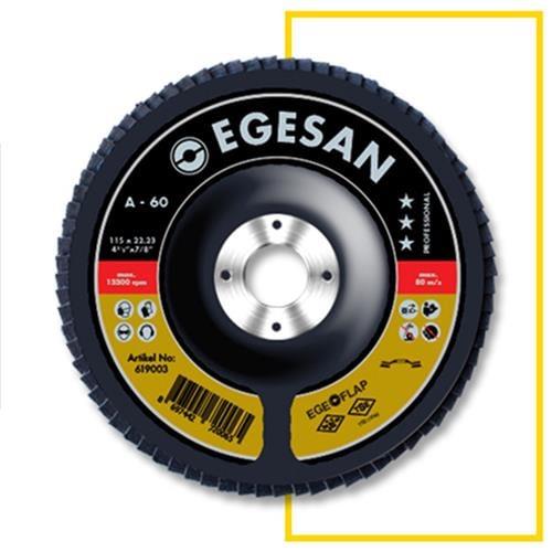 EGESAN FLAP DİSK ZIMPARA 115MM NK80 KUM