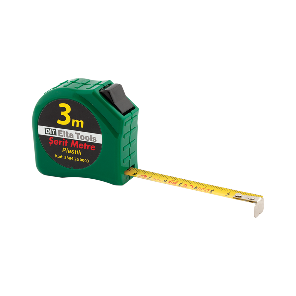 ELTA PLASTİK ŞERİT METRE 3 M