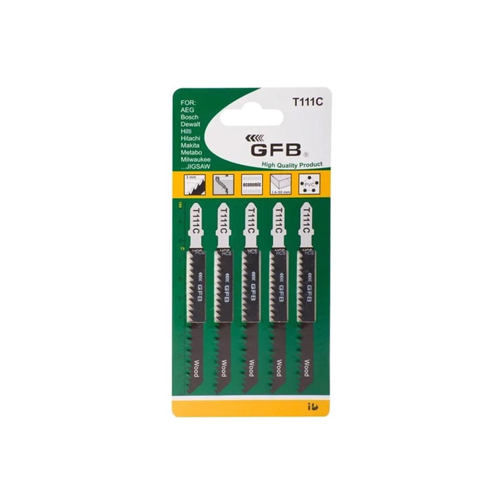 GFB 2241 T111C Ahşap Dekupaj Ağzı 5'li