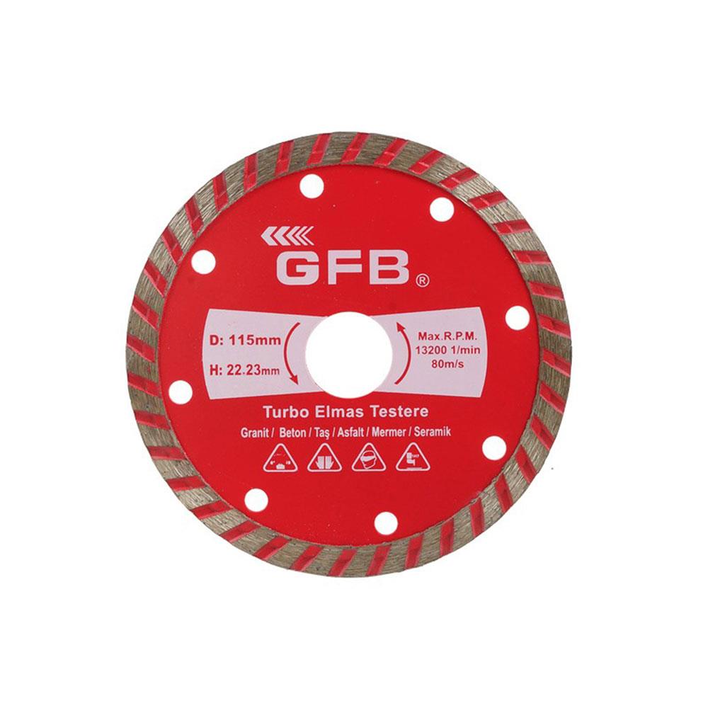 GFB 2386 Turbo Elmas Testere 180 mm