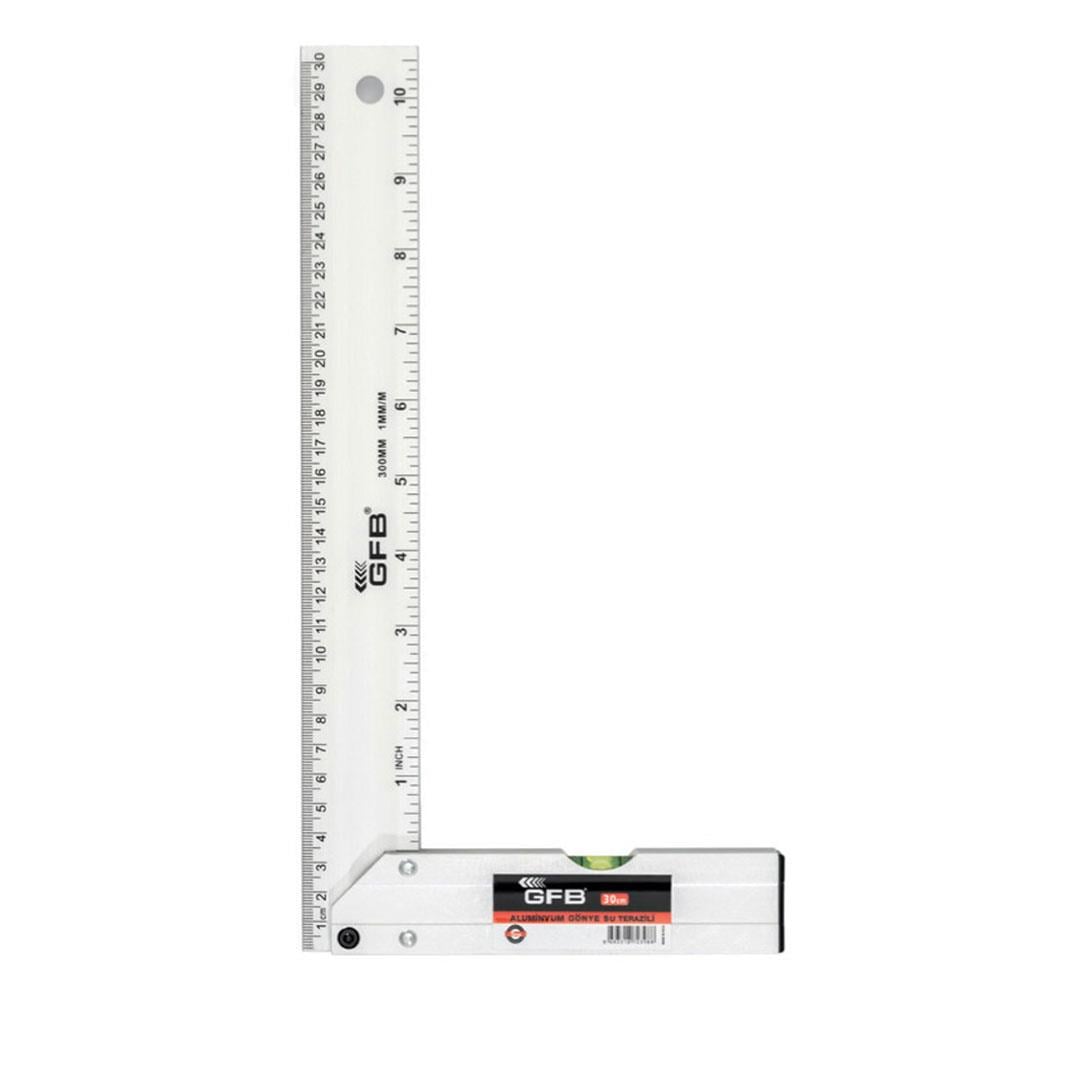 GFB 5550 ALUMİNYUM GÖNYE SU TERAZİLİ 25cm