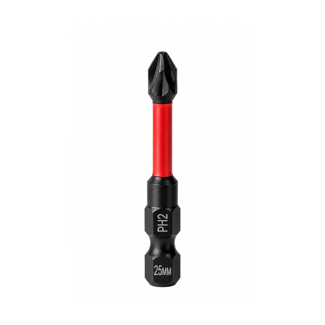 GFB 8010 PH 2 x 25 mm XPRO Darbeli Yıldız Tornavida Ucu 25 Adet