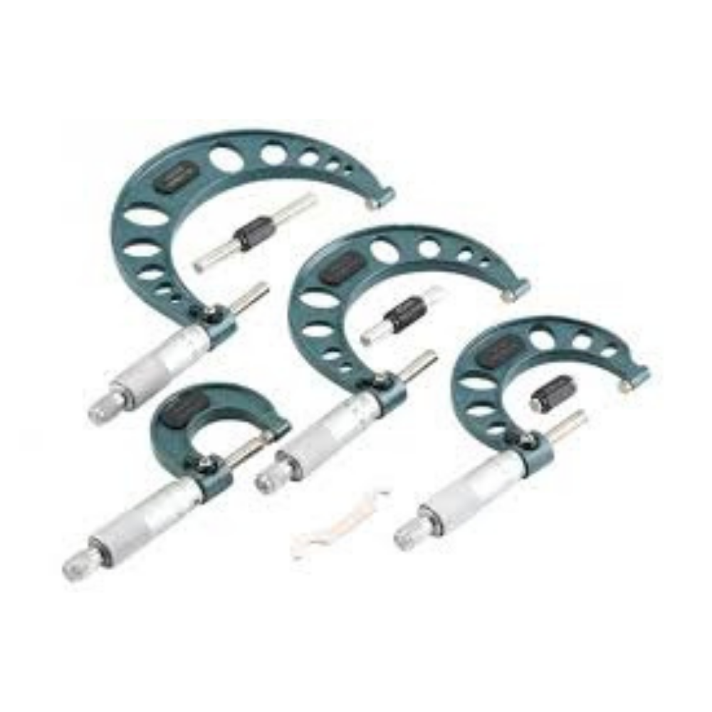 Gfb Mikrometre seti (4 Parçalı) 0-25'den 75-100'e kadar