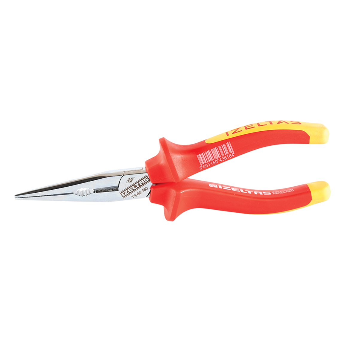 İZELTAŞ 180 MM  DÜZ KARGABURUN ELEKTRİKÇİ İZOLELİ 1000 V