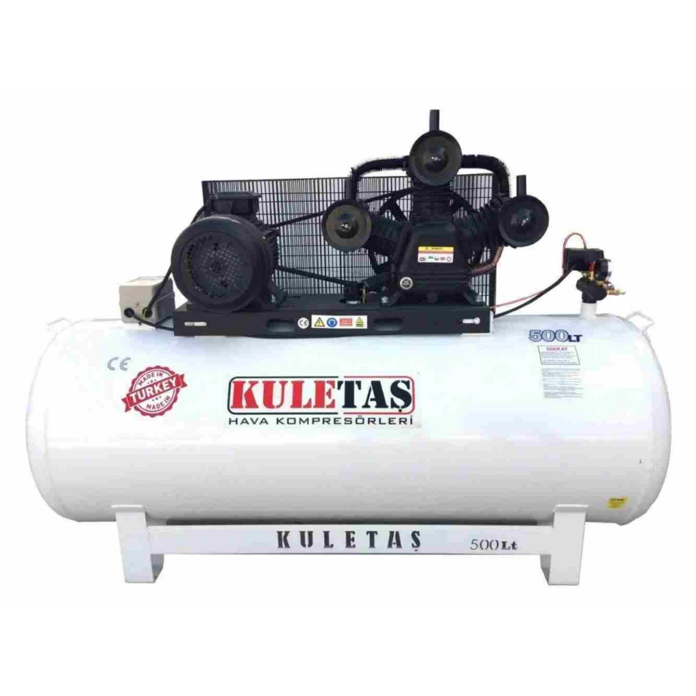 KULETAŞ 500 LT KOMPRESÖR 5.5 HP 380 V 8 BAR