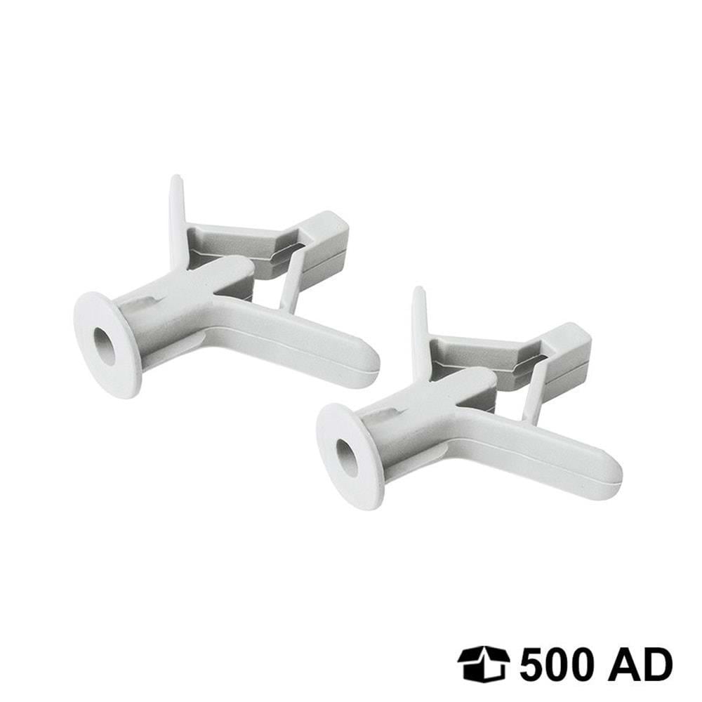 MADE 2 NO KANATLI ALÇIPAN DÜBELİ PLASTİK (500 ADET)