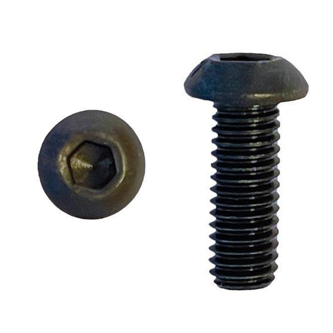 Norm M10X60 DIN 7380 10.9 Kalite Bombe Başlı İmbus Cıvata Siyah 100 ADET