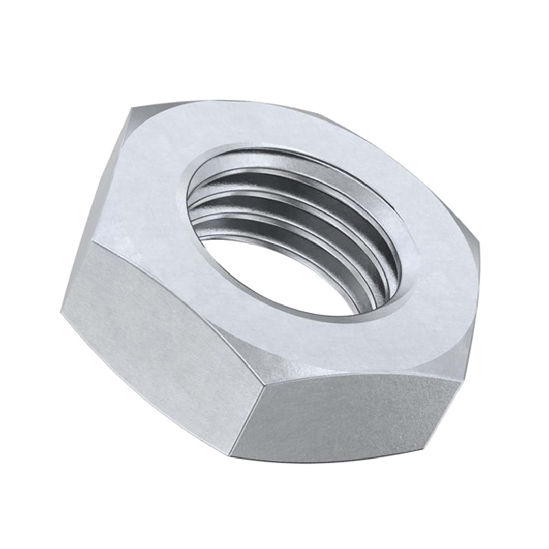 Norm M16x1.5 DIN 936 Kontra Somun Beyaz Galvanizli 100 ADET