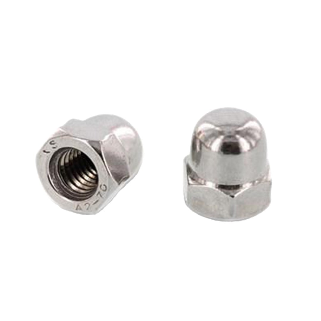 Norm M4 DIN 1587 Kör Somun A2 Paslanmaz Inox 100 ADET