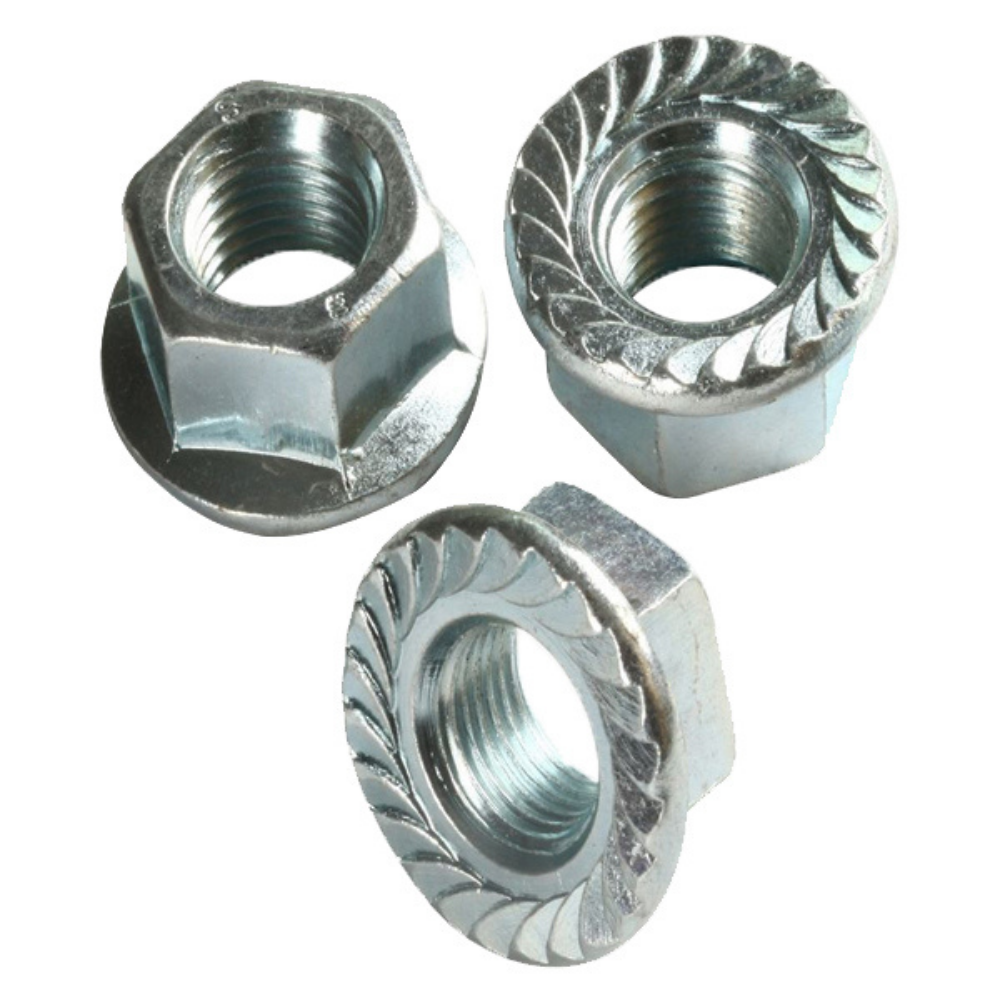 Norm M6 DIN 6921 Flanşlı Somun A2 Paslanmaz Inox 100 ADET