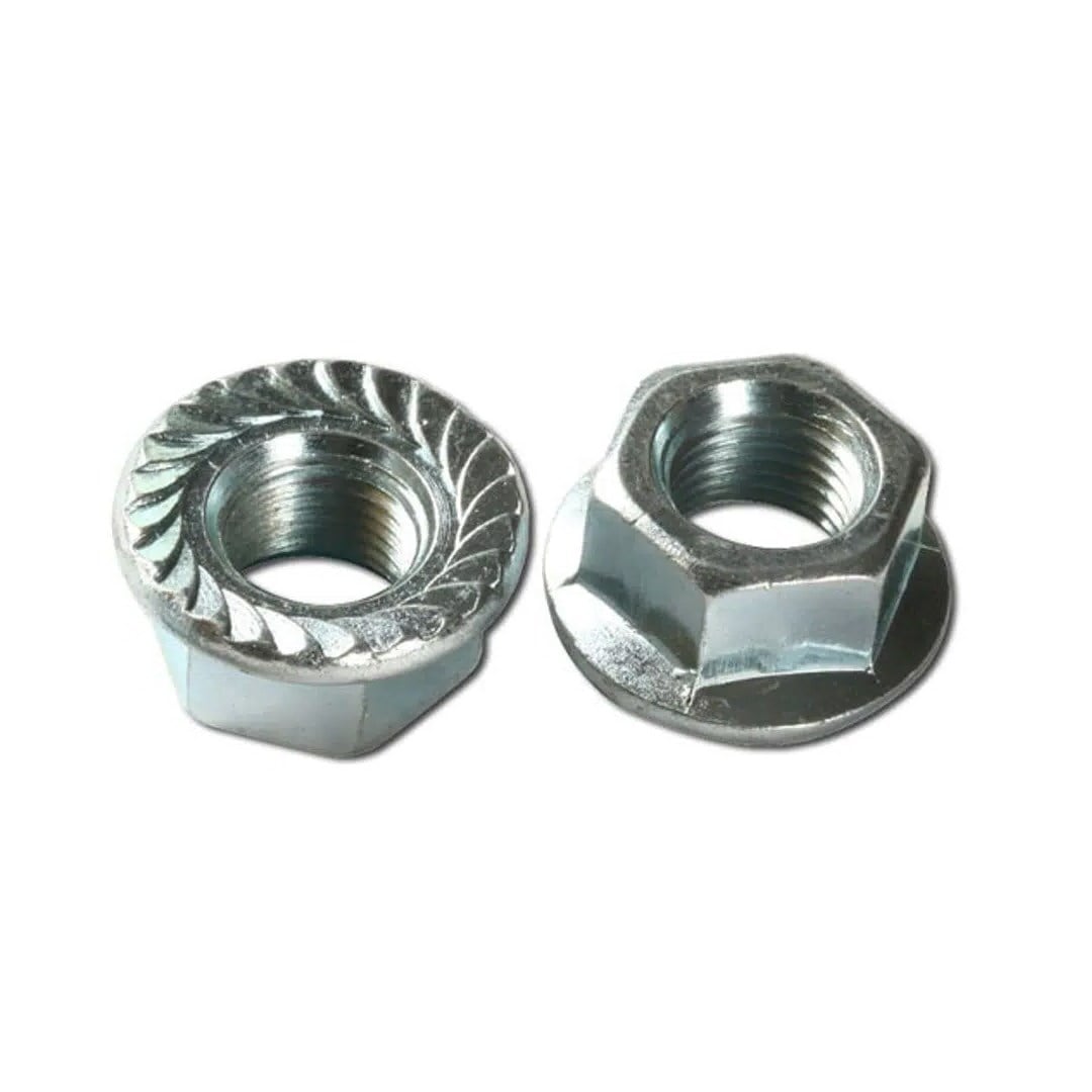 Norm M8 DIN 6923 6 Kalite Flanşlı Somun Beyaz Galvanizli 100 ADET