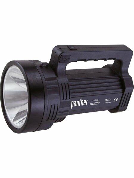PANTHER PT-6213 USB ŞARJLI SOLAR EL FENERİ