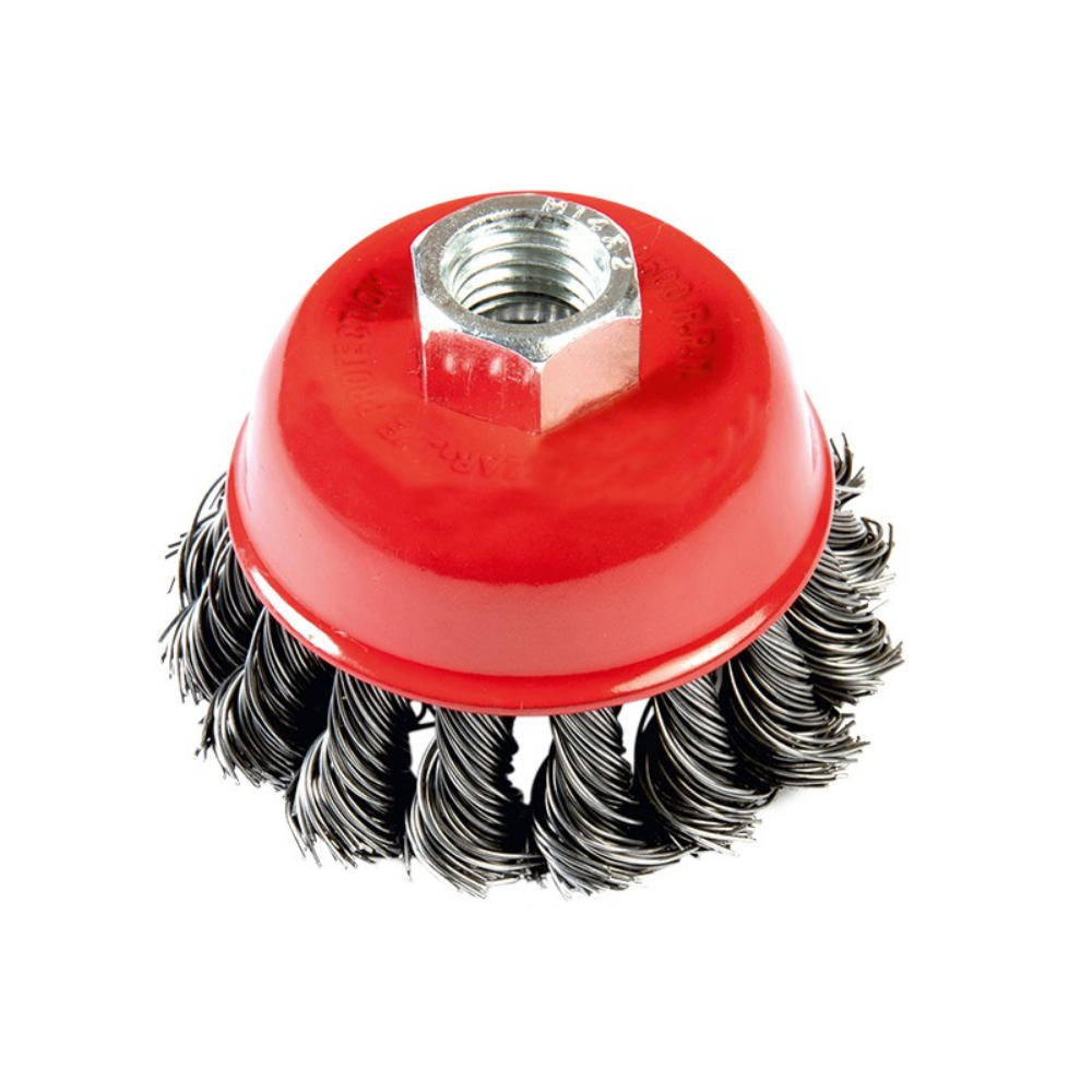 PASLANMAZ BURGULU ÇANAK FIRÇA 65mm