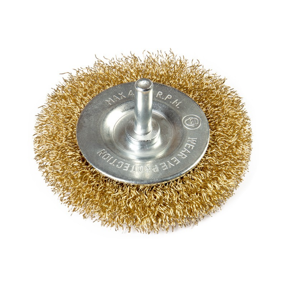 PASLANMAZ PİMLİ DAİRE FIRÇA 65mm