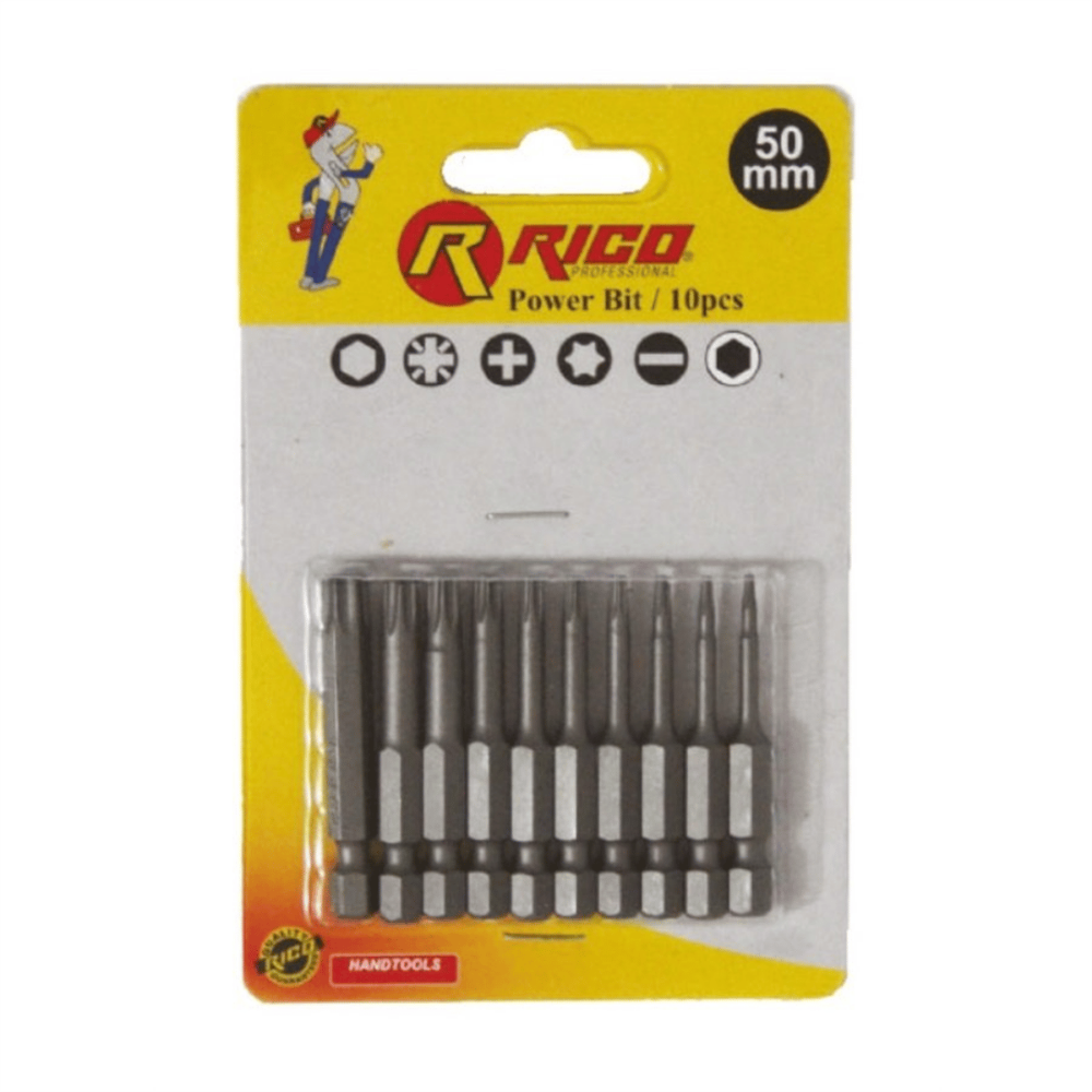 Ri̇co 10 Adet 50mm Bits Uç Seti