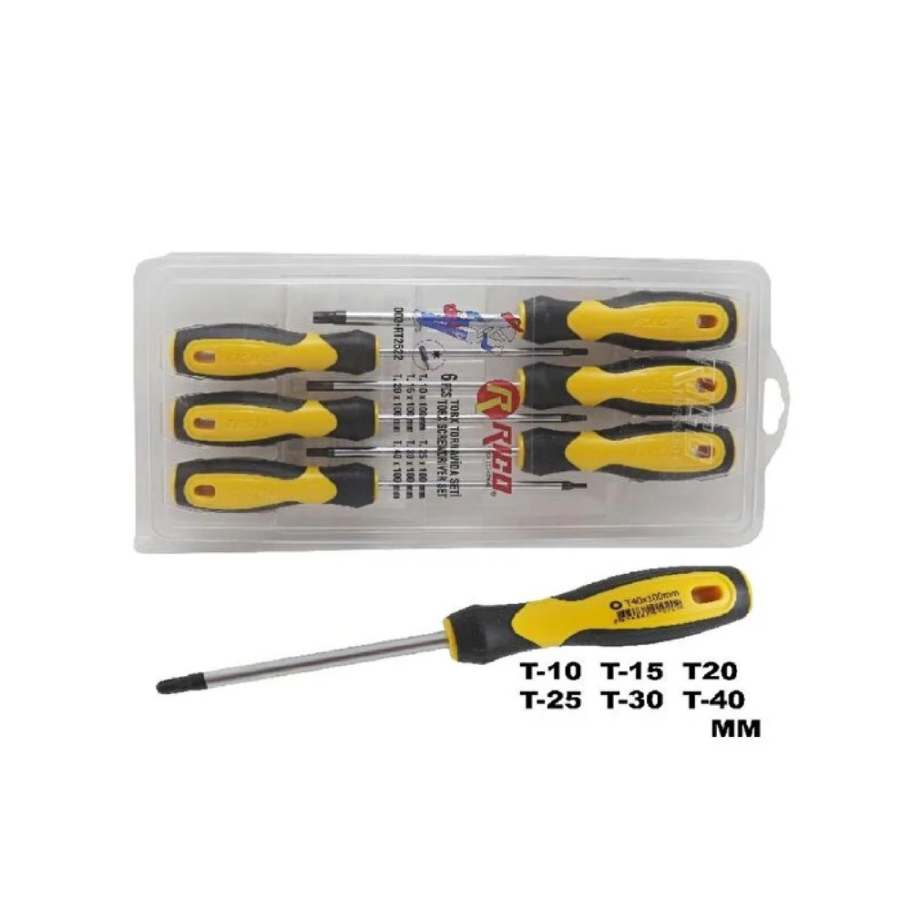 Ri̇co 6 Adet Torx Star Tornavi̇da