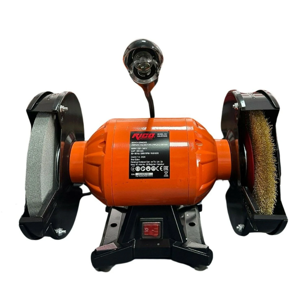 Ri̇co Fırçalı Taş Motoru 500w 175mm