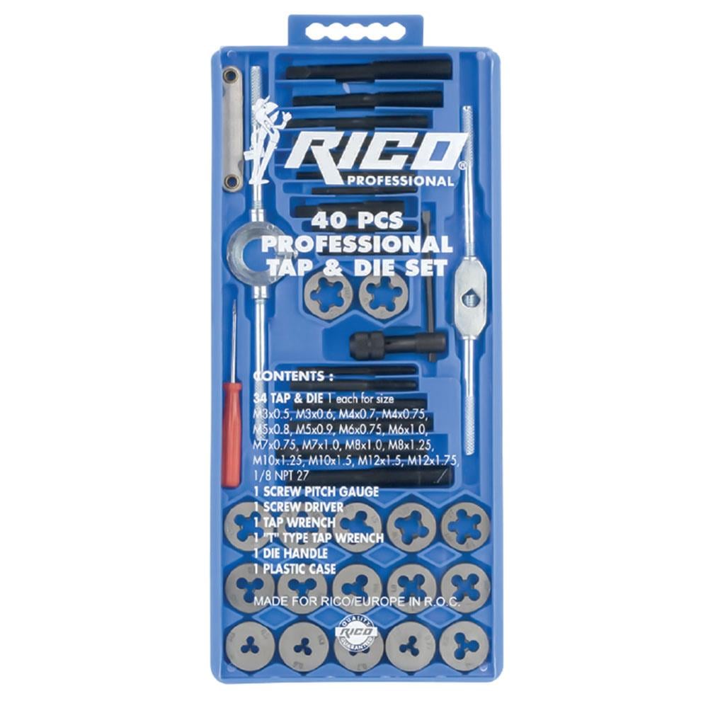 Rico 005-RC3240 40 Parça Pafta Kılavuz Seti