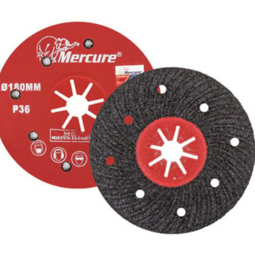 SUPERFLEX DİSK ZIMPARA KIRMIZI TAB. 115MM 36KUM(10 ADET)