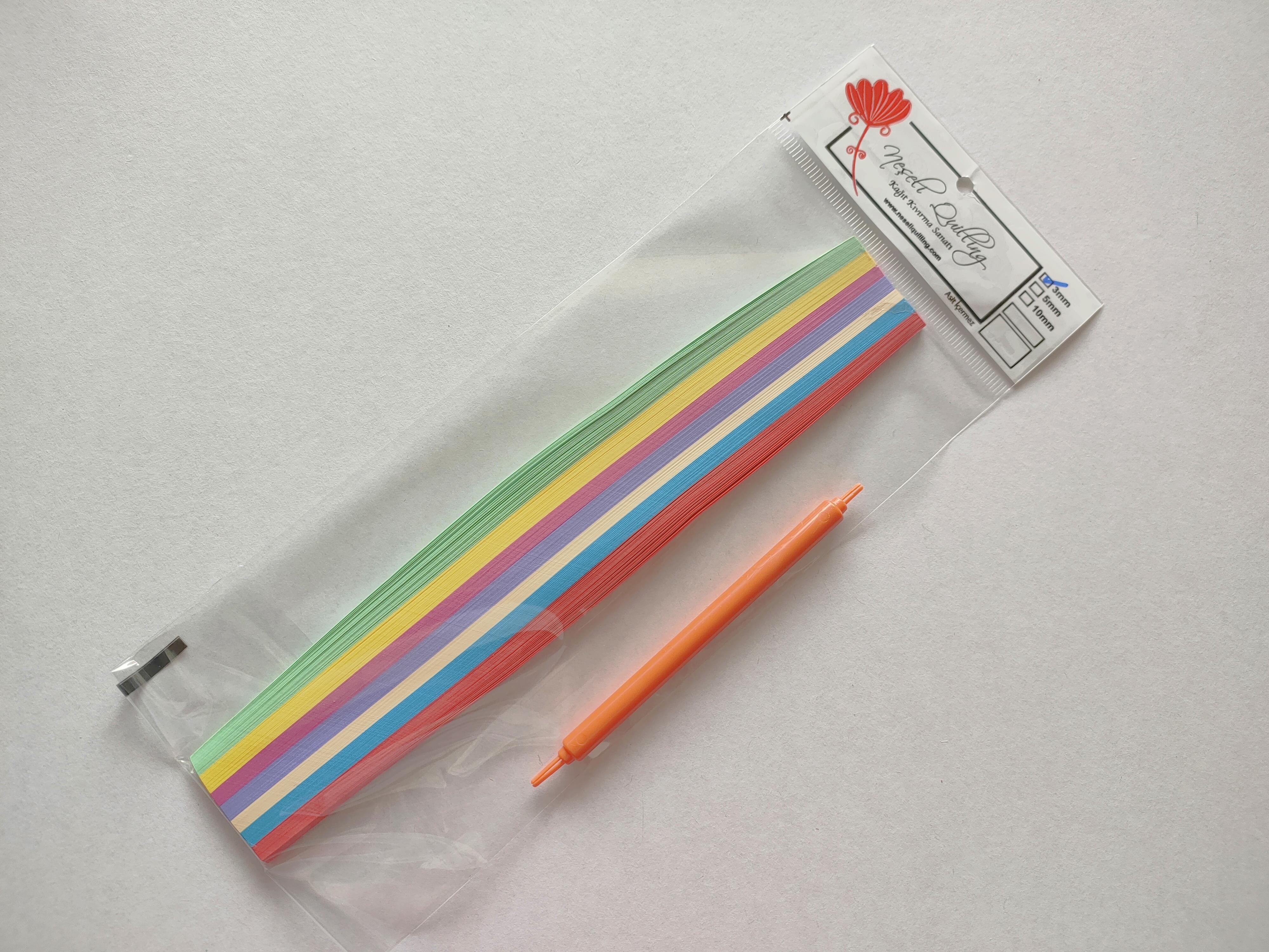 3mm  MİNİ BAŞLANGIÇ SETİ - 25CM - 7 RENKLİ - 175 ADET