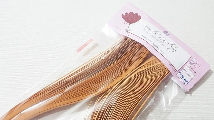 5mm Şampanya Premium Quilling Kağıt Şerit