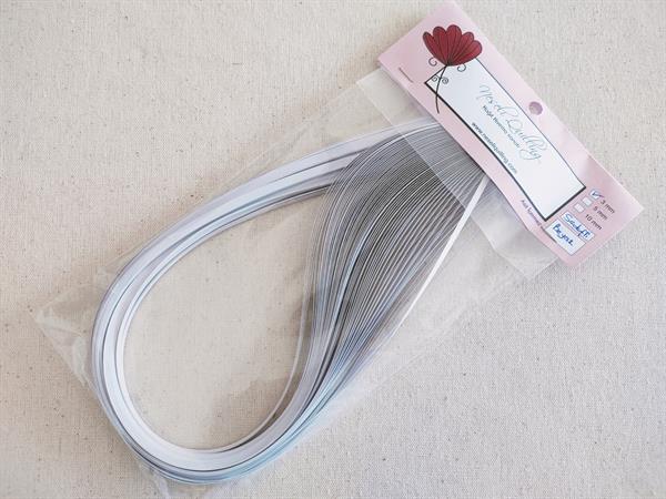 3mm Beyaz Sedefli Quilling Kağıt Şerit