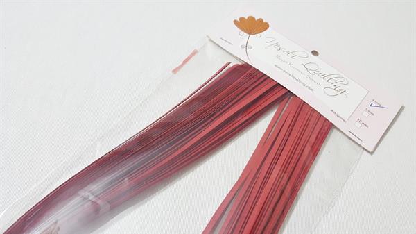 3mm Bordo Quilling Kağıt Şerit