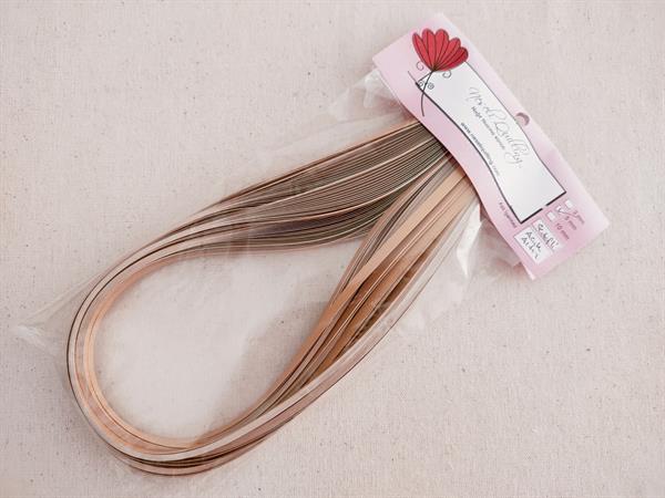 5mm Açık Altın Sarı Quilling Kağıt Şerit