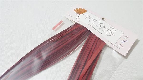 5mm Bordo Quilling Kağıt Şerit