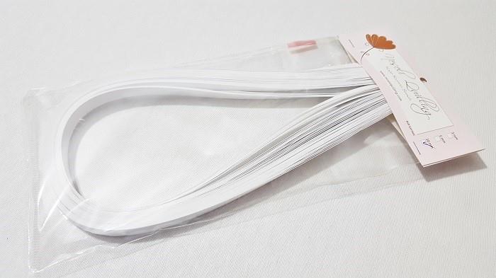 10mm Beyaz Quilling Kağıt Şerit