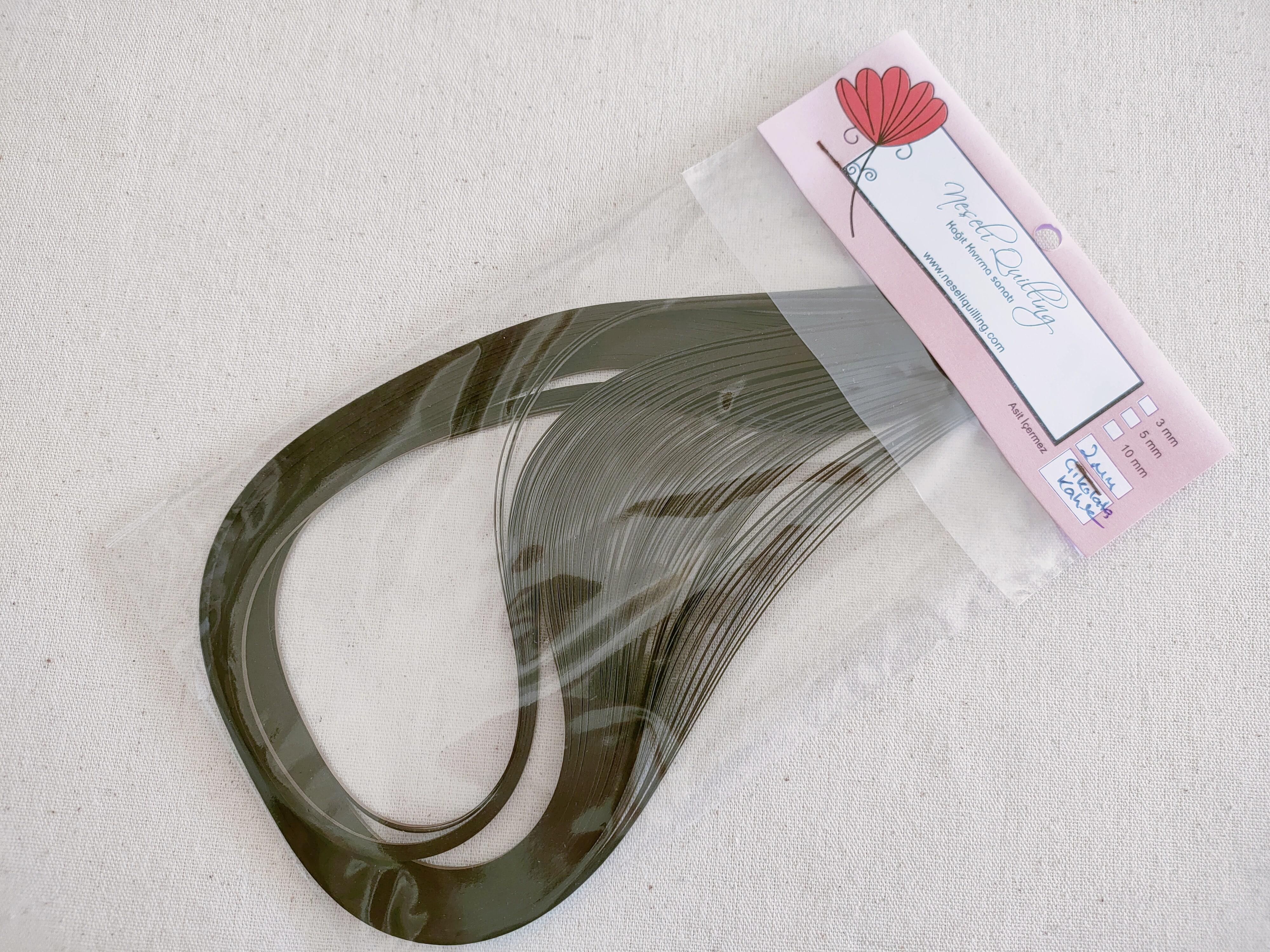 2mm Çikolata Kahve Quilling Kağıt Şerit