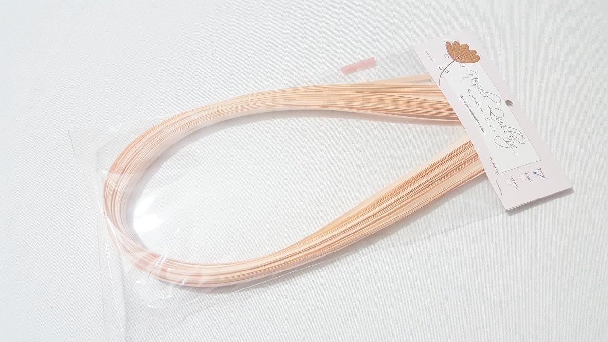 3mm Açık Somon Quilling Kağıt Şerit