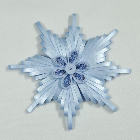 3mm Koyu Mavi Sedefli Quilling Kağıt Şerit