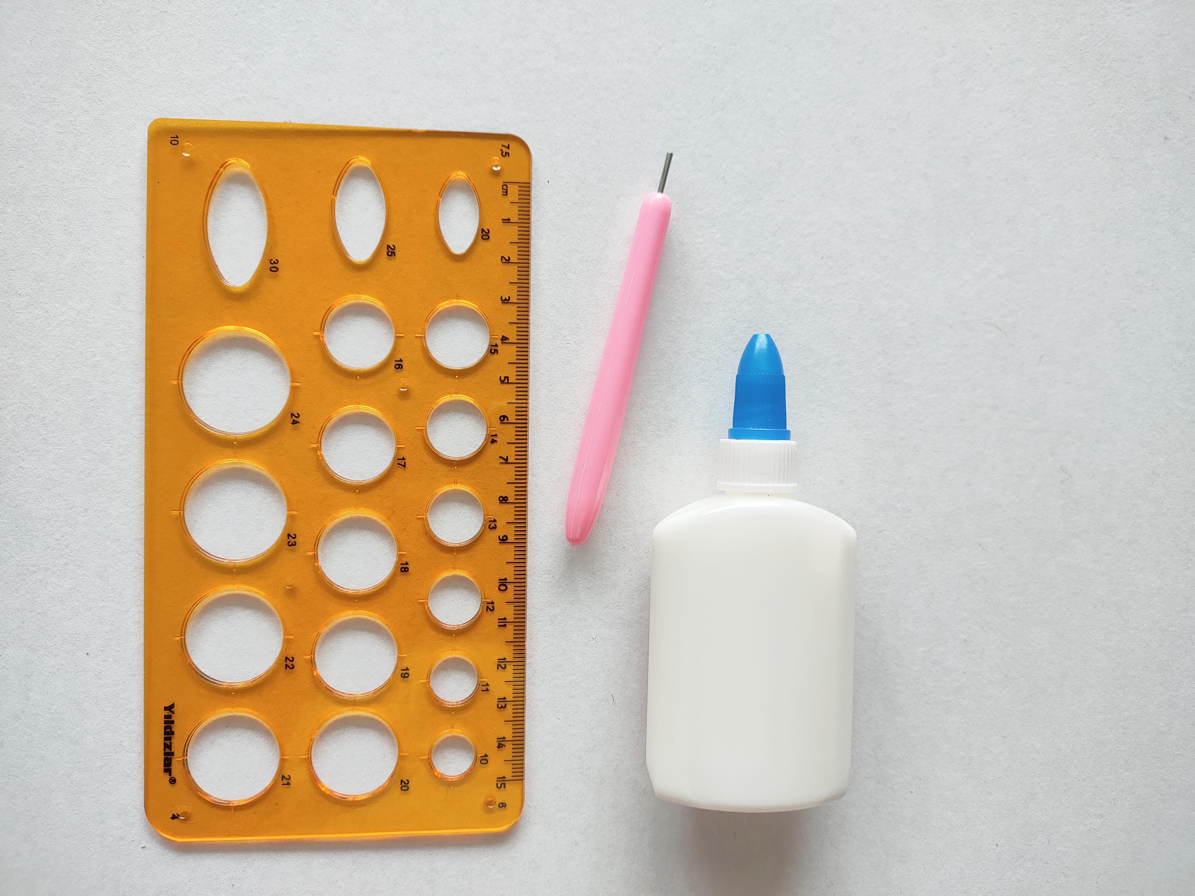 3mm QUILLING BAŞLANGIÇ SETİ - 175 ADET- 7 RENKLİ