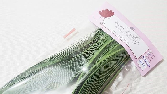 5mm Kuşkonmaz Yeşili Premium Quilling Kağıt Şerit