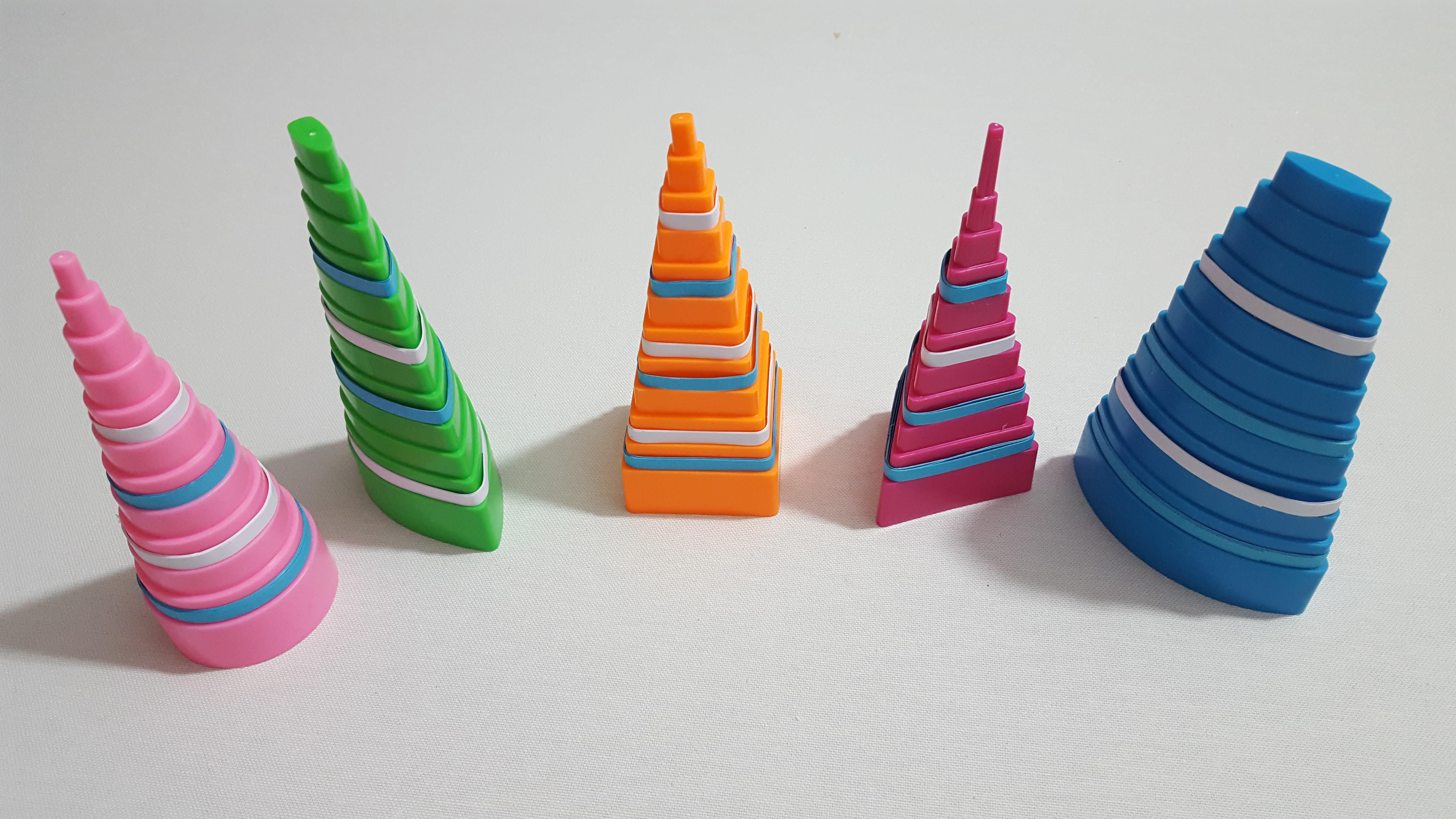 Bordürleme Kuleleri (Renkli)