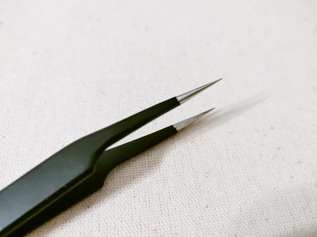 Düz Uzun Cımbız (Siyah)