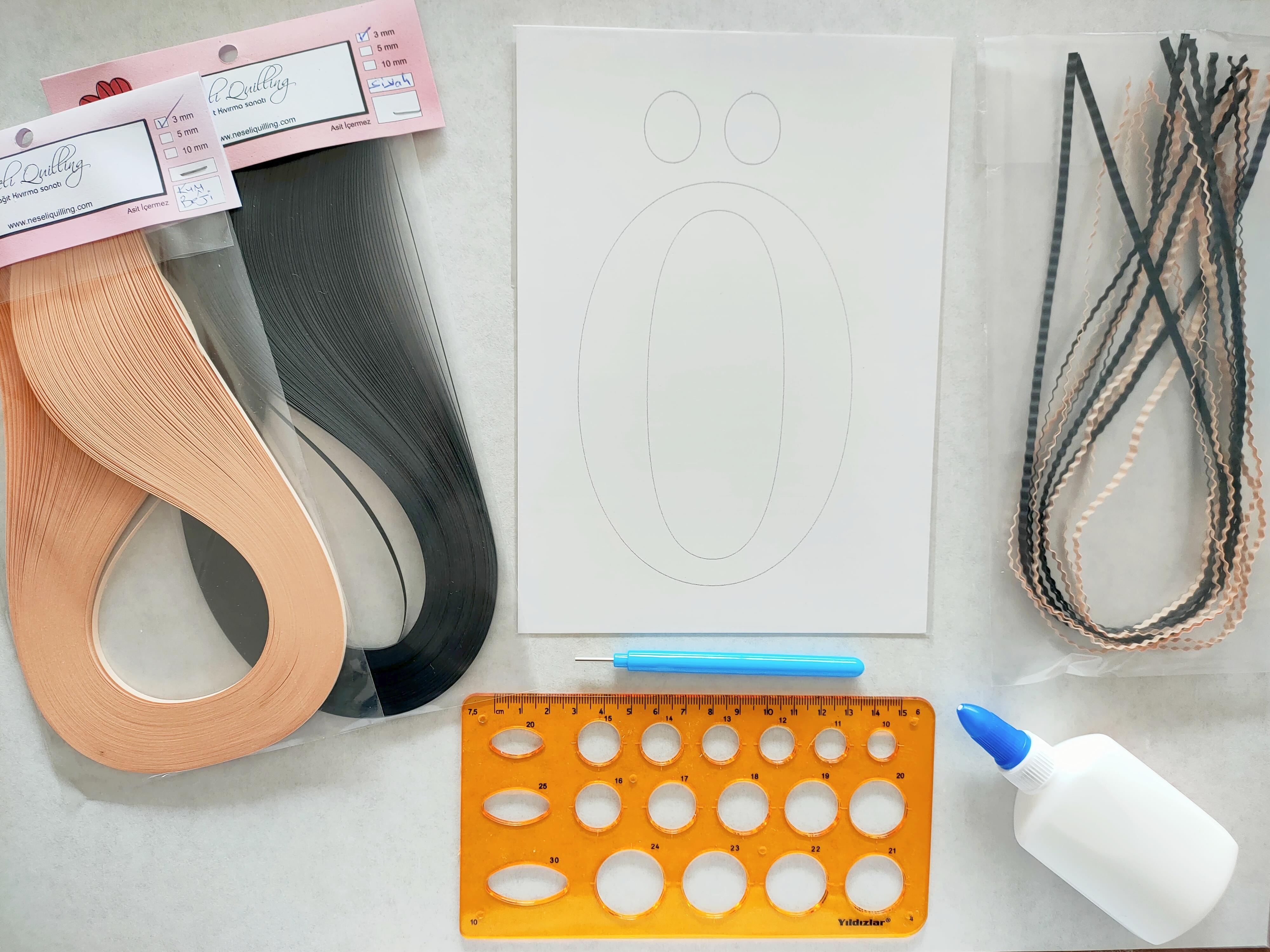 Quilling Ö Harfi VİDEOLU Başlangıç Kiti