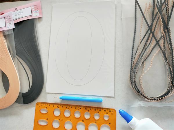 Quilling O Harfi VİDEOLU Başlangıç Kiti