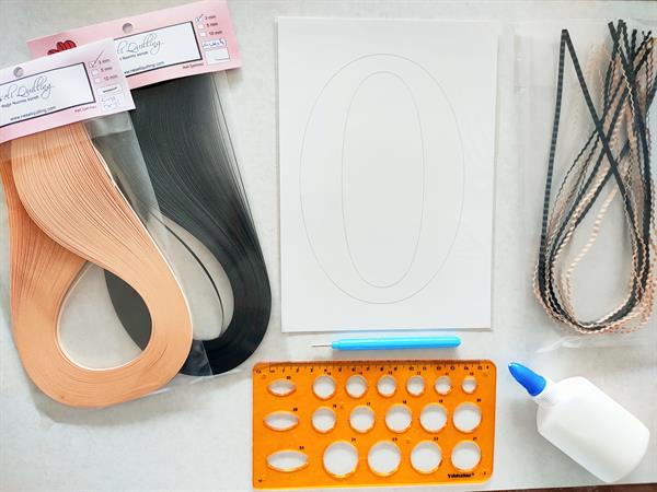 Quilling O Harfi VİDEOLU Başlangıç Kiti
